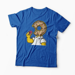 Tricou Homer Love Donut - Bărbați-Albastru Regal